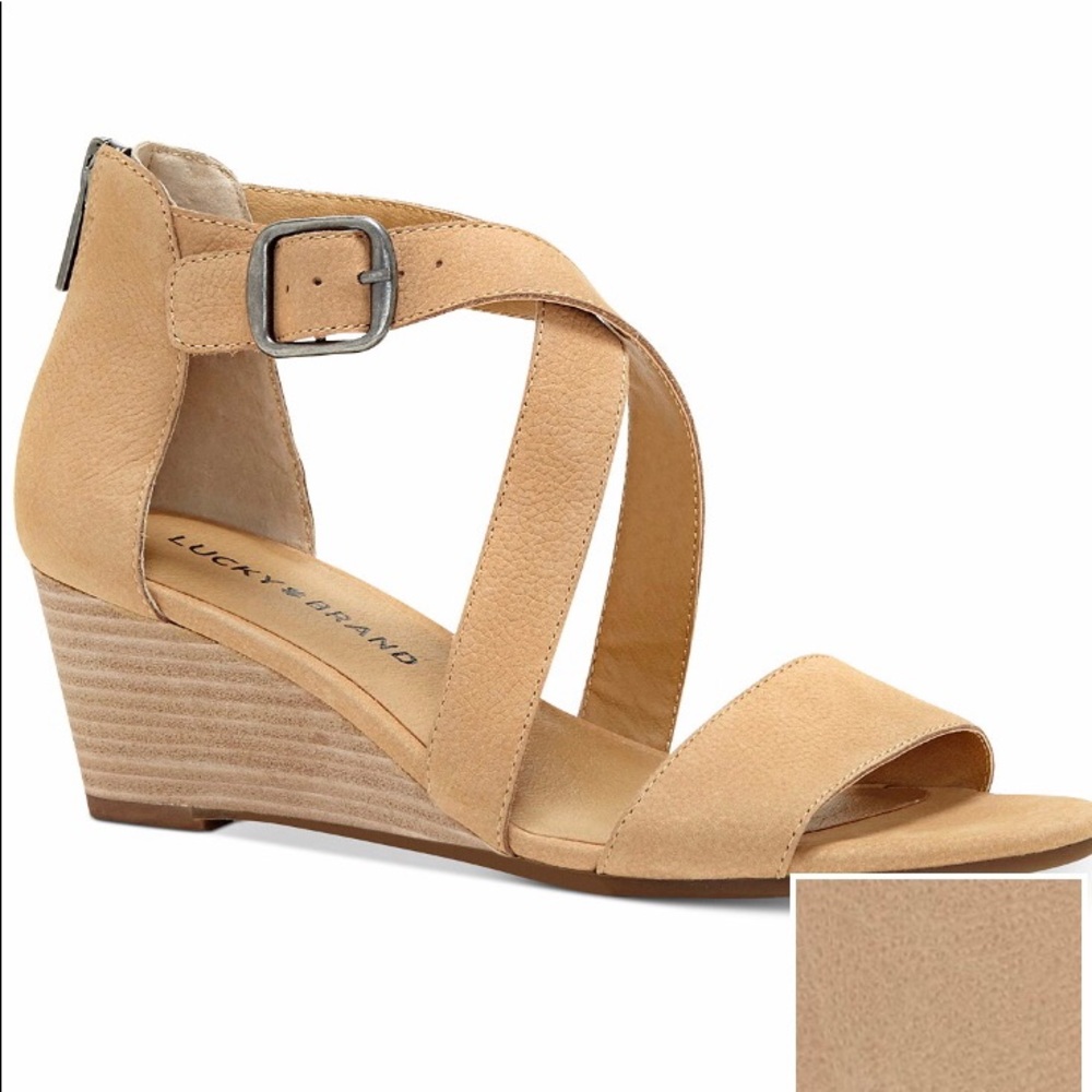 Lucky Brand wedge sandals